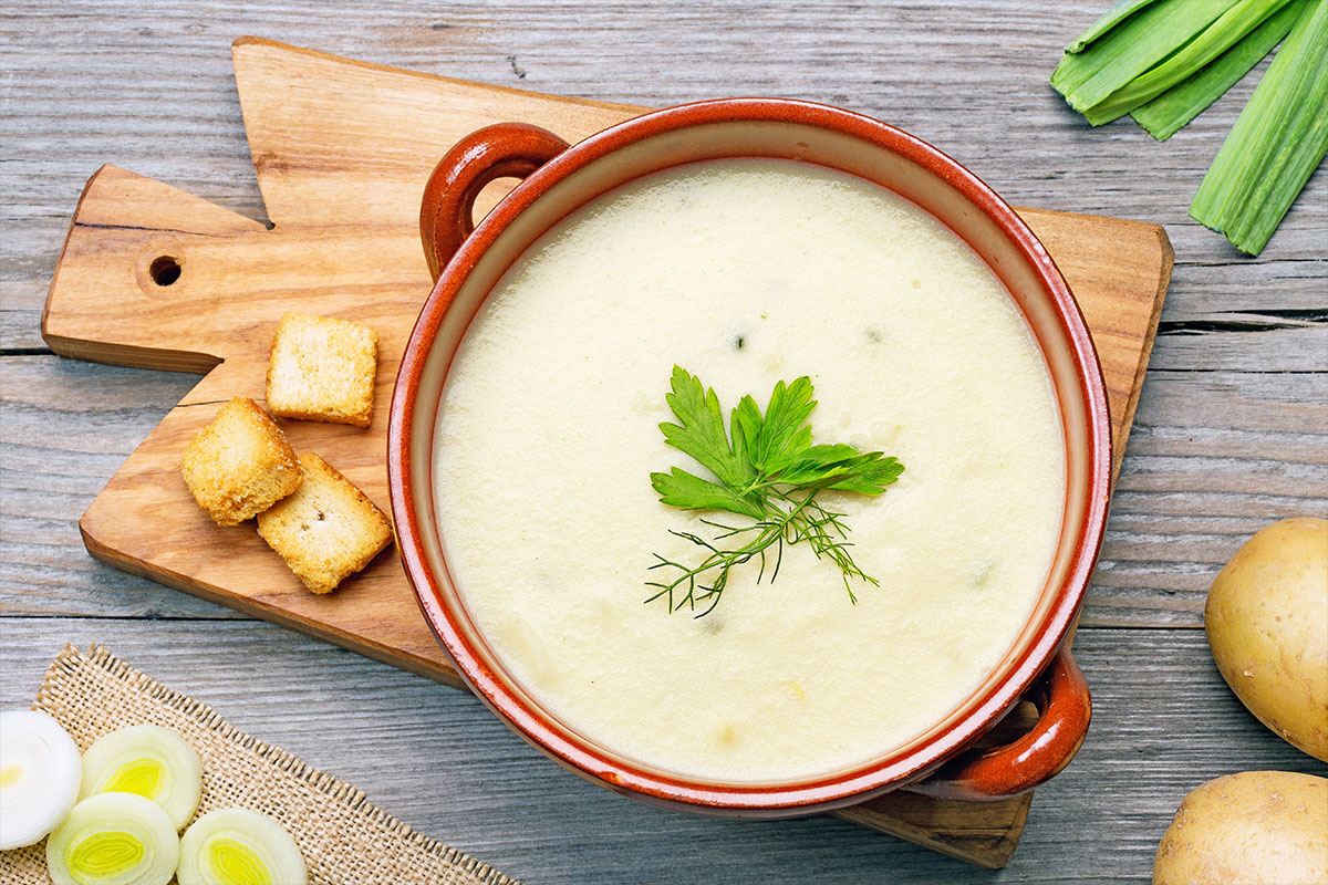 Basische Kartoffelsuppe